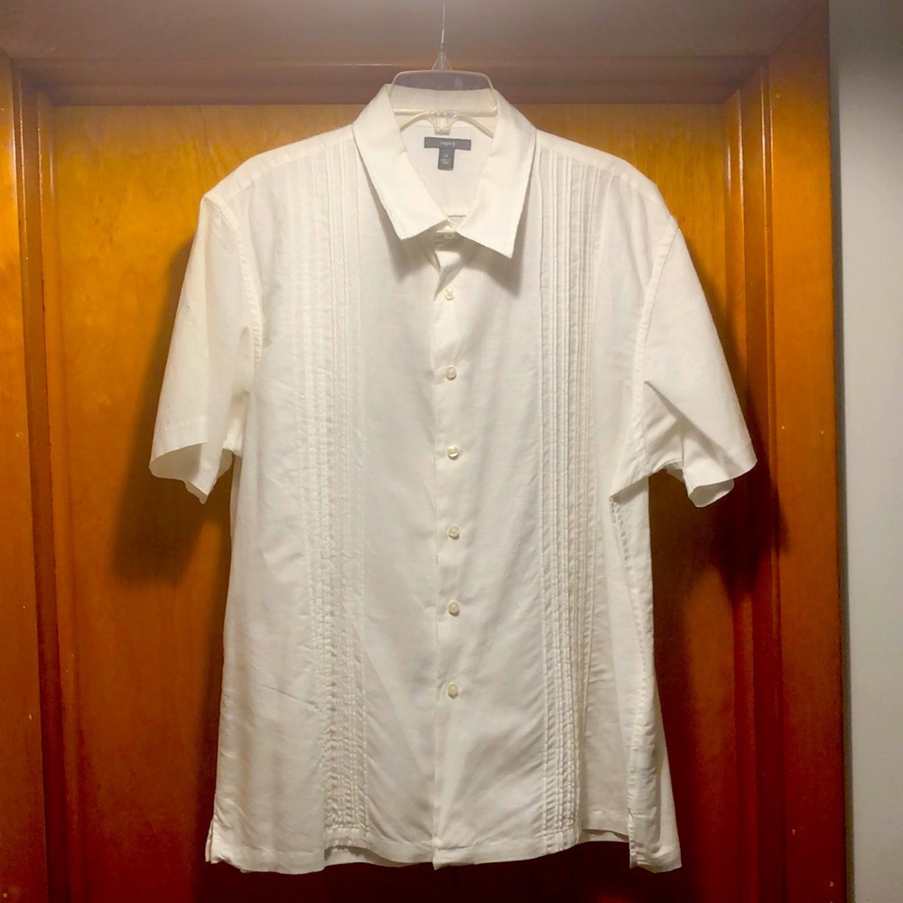 Men’s cotton/linen shirt